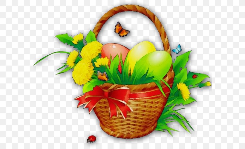 Easter Egg, PNG, 600x500px, Watercolor, Basket, Easter, Easter Bunny, Easter Egg Download Free