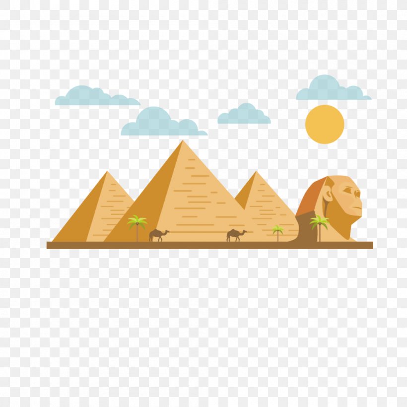Egyptian Pyramids Great Pyramid Of Giza Great Sphinx Of Giza Ancient Egypt, PNG, 1000x1000px, Egyptian Pyramids, Ancient Egypt, Area, Egypt, Giza Download Free