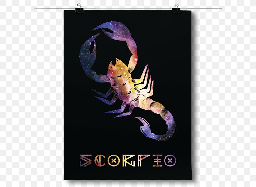 Scorpio Zodiac Sagittarius Poster Libra, PNG, 600x600px, Scorpio, Libra, Poster, Price, Purple Download Free