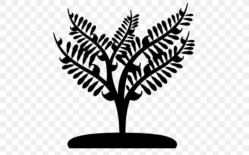 Tree Plant, PNG, 512x512px, Tree, Artwork, Black And White, Branch, Flat Design Download Free