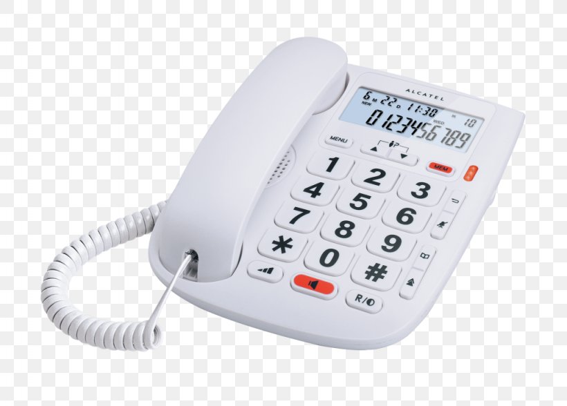 Alcatel Mobile Landline For The Elderly Alcatel T MAX 20 White Telephone Home & Business Phones, PNG, 1024x735px, Alcatel Mobile, Alcatel Temporis Ip251g, Answering Machine, Answering Machines, Caller Id Download Free