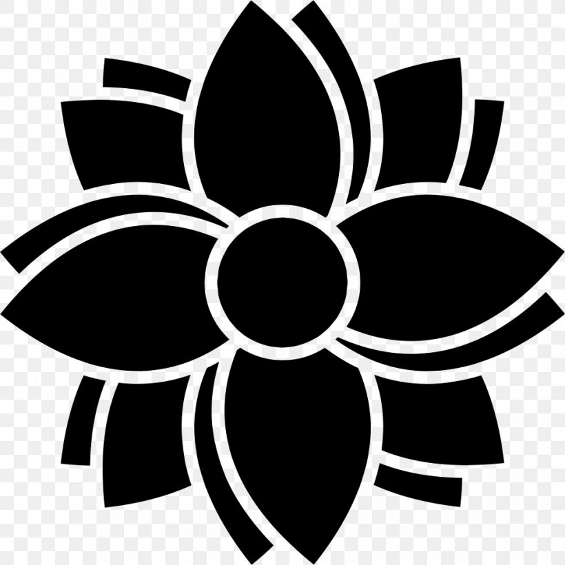 Japan Flower Symbol, PNG, 980x980px, Japan, Black, Black And White, Floral Design, Flower Download Free