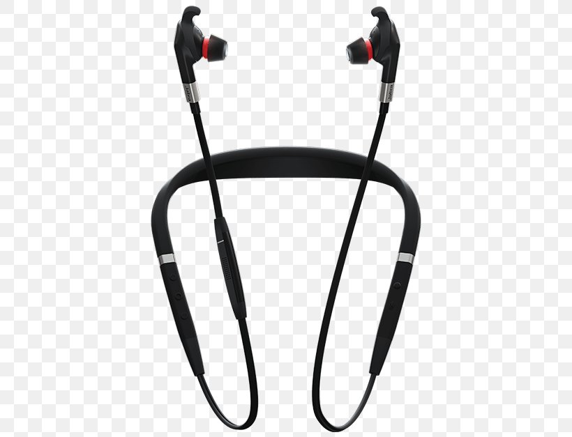 Microphone Phone Headset Bluetooth Cordless Jabra Evolve 75e UC Noise-cancelling Headphones, PNG, 550x627px, Microphone, Active Noise Control, Audio, Audio Equipment, Bluetooth Download Free