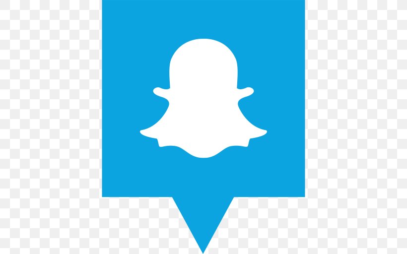 Social Media Clip Art Snapchat Icon Design, PNG, 512x512px, Social Media, Area, Azure, Blue, Electric Blue Download Free