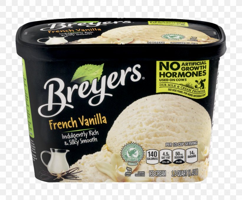 Ice Cream Milk Breyers Dessert, PNG, 1500x1238px, Cream, Breyers, Butter Pecan, Dairy Product, Dairy Products Download Free