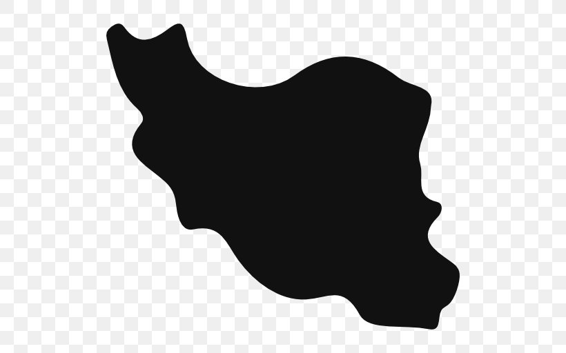 Iran T And O Map World Map Black Country, PNG, 512x512px, Iran, Black, Black And White, Black Country, Carnivoran Download Free