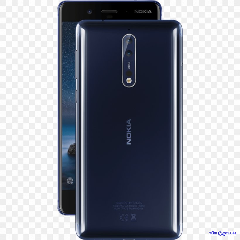 Nokia 8 Dual 64GB 4G LTE Tempered Blue (TA-1052) Unlocked 64 Gb, PNG, 1200x1200px, 64 Gb, Nokia 8, Cellular Network, Communication Device, Dual Sim Download Free