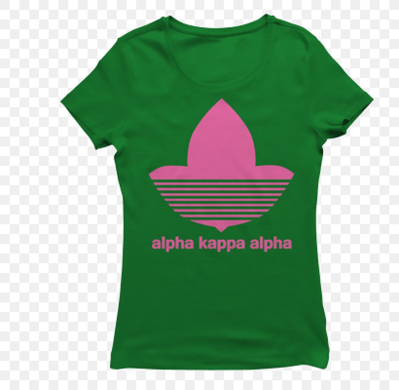 T-shirt Clothing Sleeve Alpha Kappa Alpha, PNG, 800x800px, Tshirt, Active Shirt, Adidas, Alpha Kappa Alpha, Brand Download Free