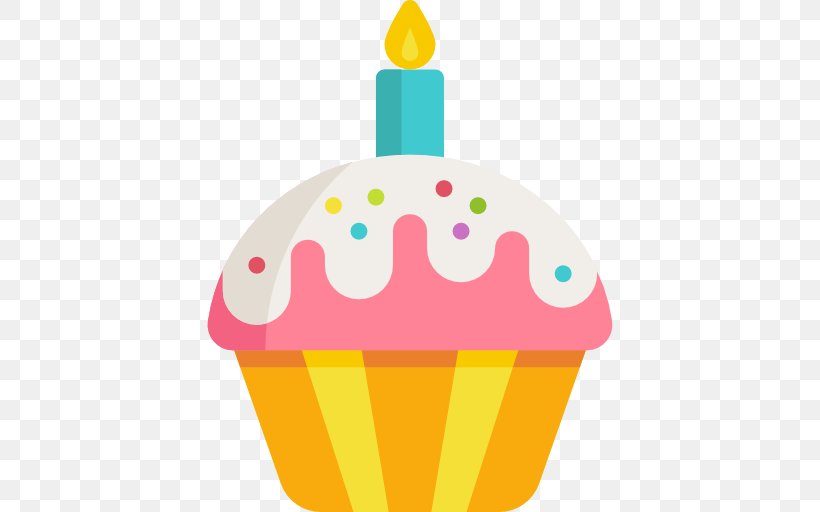 Cupcake Birthday Cake Food Clip Art, PNG, 512x512px, Cupcake, Baking, Baking Cup, Birthday, Birthday Cake Download Free