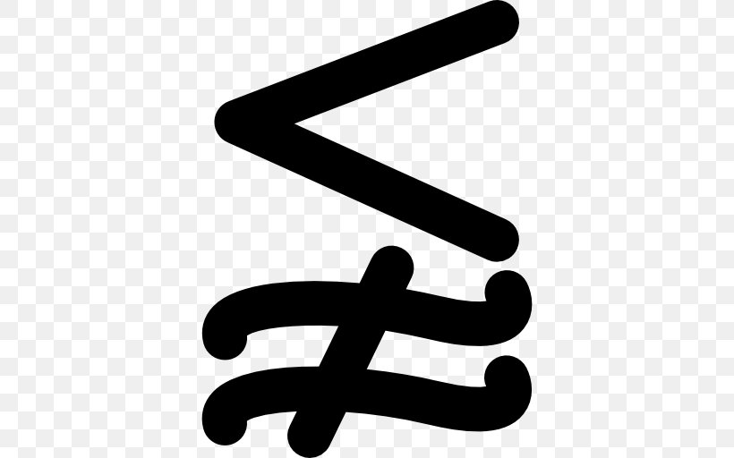 Equals Sign Mathematics Approximation Symbol Símbolos Matemáticos, PNG, 512x512px, Equals Sign, Approximation, Binary Relation, Black And White, Greaterthan Sign Download Free