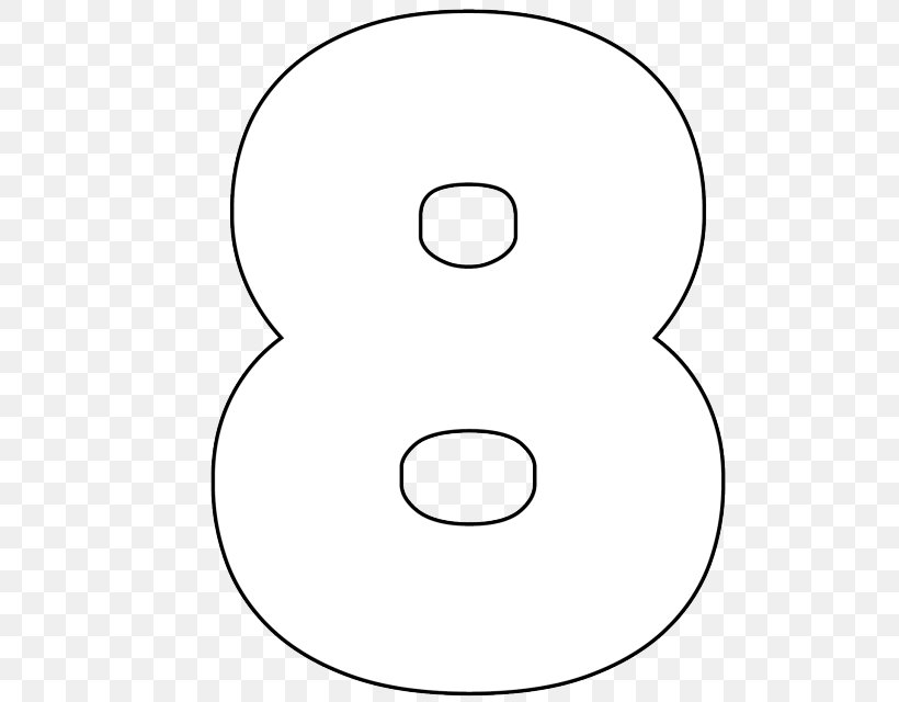 Numerical Digit Large Numbers Stencil Mathematics, PNG, 640x640px, Numerical Digit, Area, Black And White, Cardmaking, Digital Data Download Free