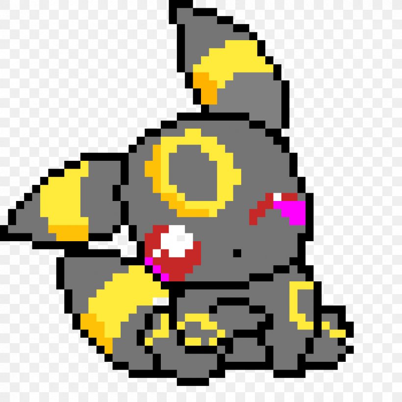 Pixel Art Pikachu Umbreon Minecraft Png 1200x1200px Pixel