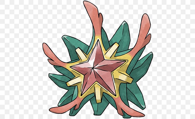 Pokémon Sun And Moon Misty Starmie Staryu, PNG, 500x500px, Misty, Art, Flower, Flygon, Game Freak Download Free