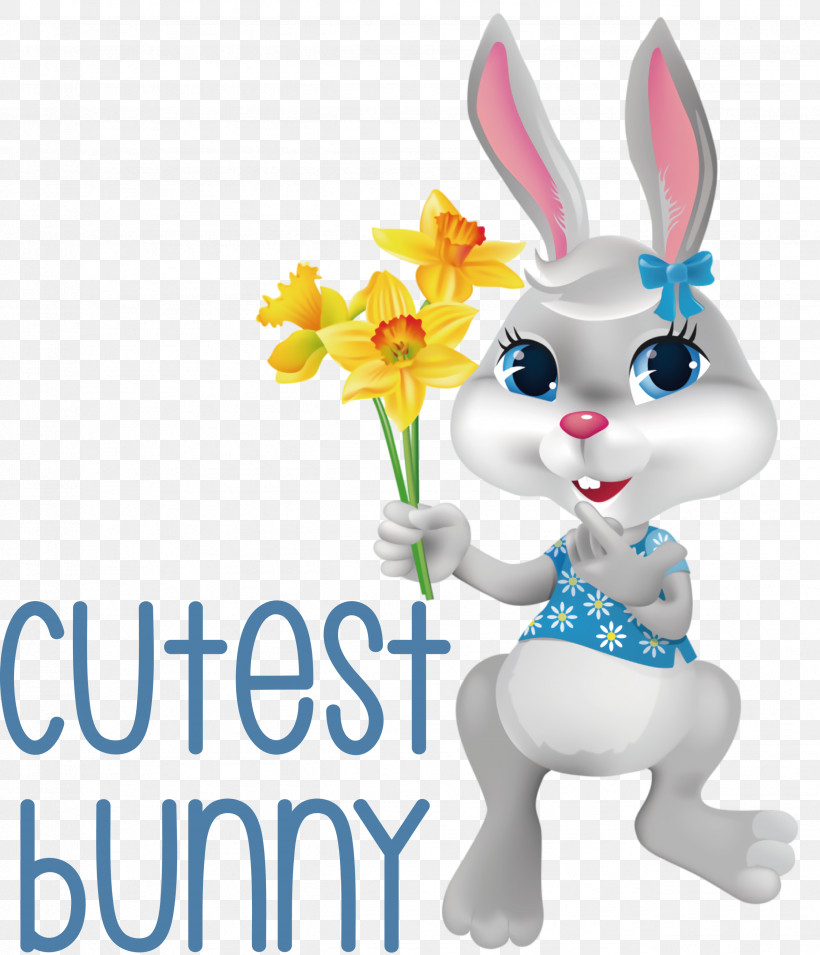 Cutest Bunny Bunny Easter Day, PNG, 2574x3000px, Cutest Bunny, Bugs Bunny, Bunny, Cartoon, Drawing Download Free