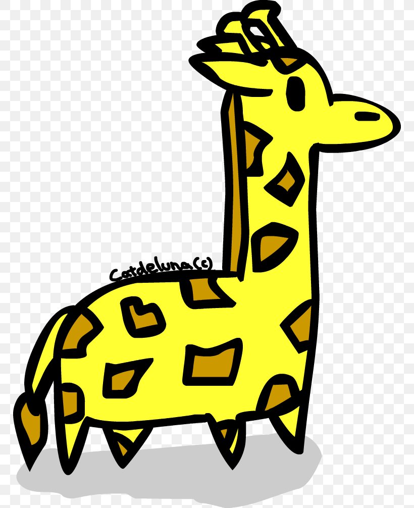 Giraffe White Cartoon Terrestrial Animal Clip Art, PNG, 768x1006px, Giraffe, Animal, Animal Figure, Artwork, Black And White Download Free