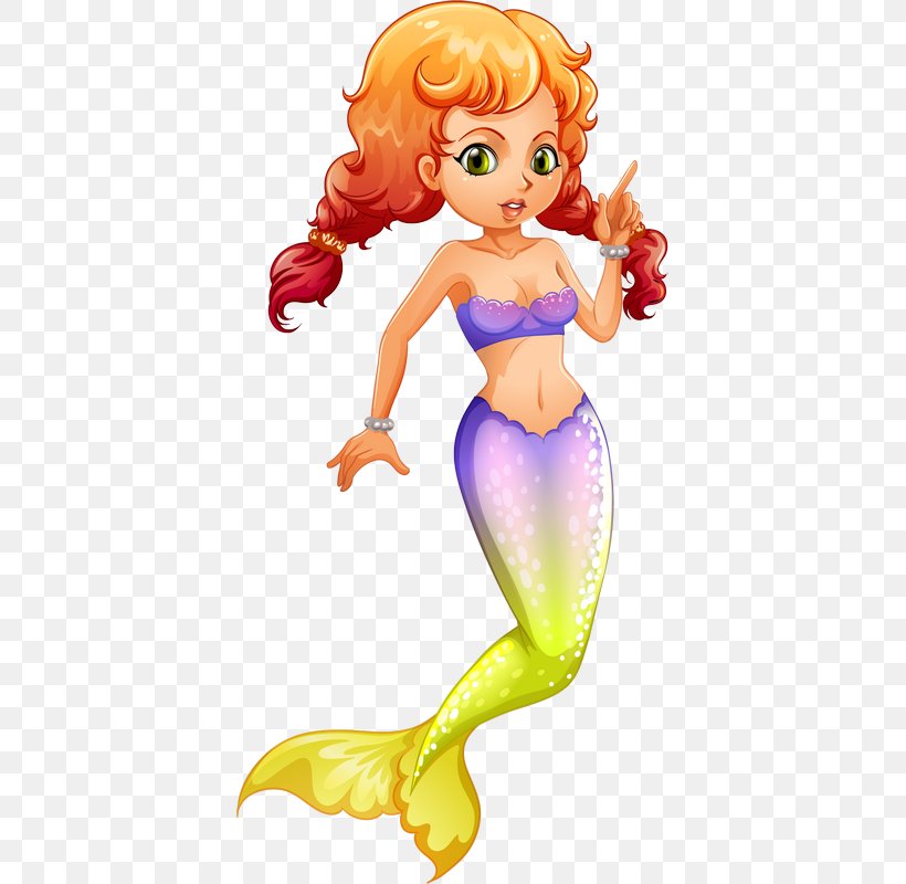 Royalty-free Mermaid Clip Art, PNG, 391x800px, Watercolor, Cartoon, Flower, Frame, Heart Download Free