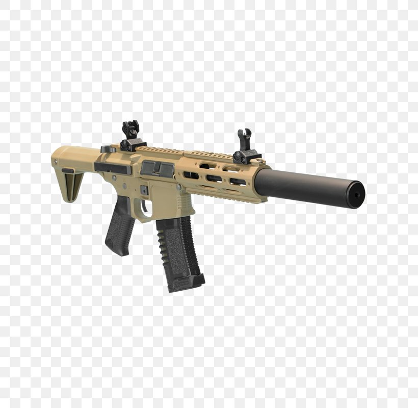 AAC Honey Badger M4 Carbine Airsoft Guns, PNG, 800x800px, Watercolor, Cartoon, Flower, Frame, Heart Download Free