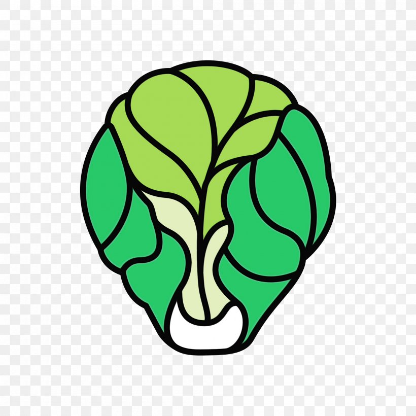 Green Leaf Line Plant Line Art, PNG, 2000x2000px, Watercolor, Cruciferous Vegetables, Green, Leaf, Line Art Download Free