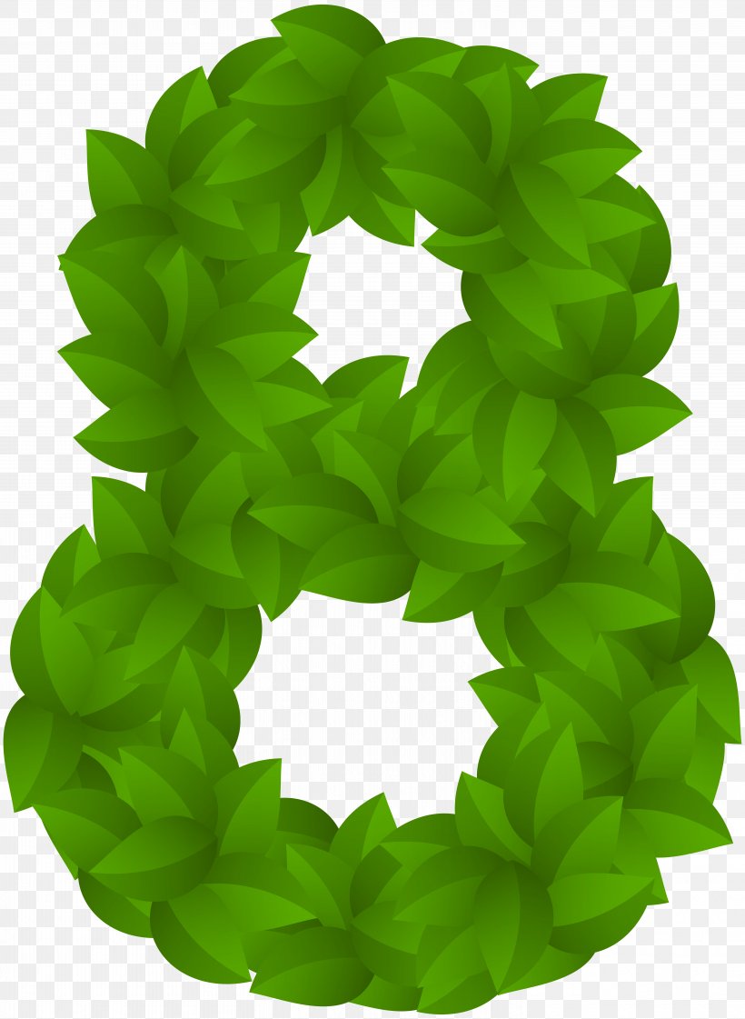 Green Number Color Maple Leaf Clip Art, PNG, 5851x8000px, Green, Autumn, Autumn Leaf Color, Color, Grass Download Free