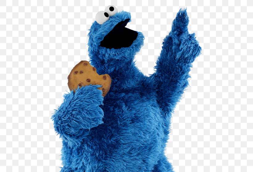 Happy Birthday, Cookie Monster Big Bird Chocolate Chip Cookie Biscuits, PNG, 500x560px, Cookie Monster, Big Bird, Biscuits, Chocolate Chip, Chocolate Chip Cookie Download Free