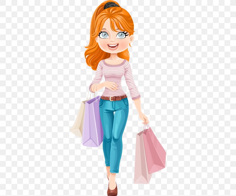 Paper Bag Doll Paper Bag Shopping Bags & Trolleys, PNG, 498x682px, Watercolor, Cartoon, Flower, Frame, Heart Download Free
