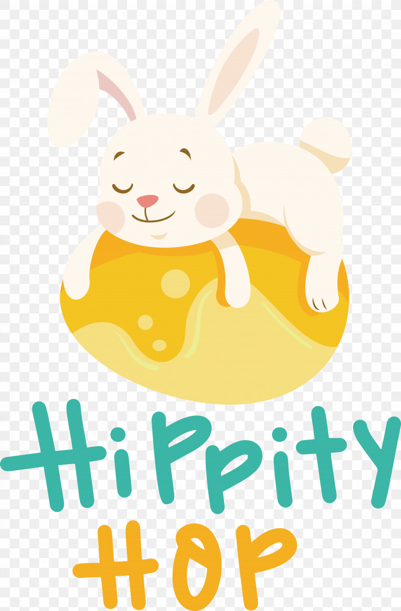 Easter Bunny, PNG, 4748x7227px, Rabbit, Cartoon, Easter Bunny, Meter, Yellow Download Free