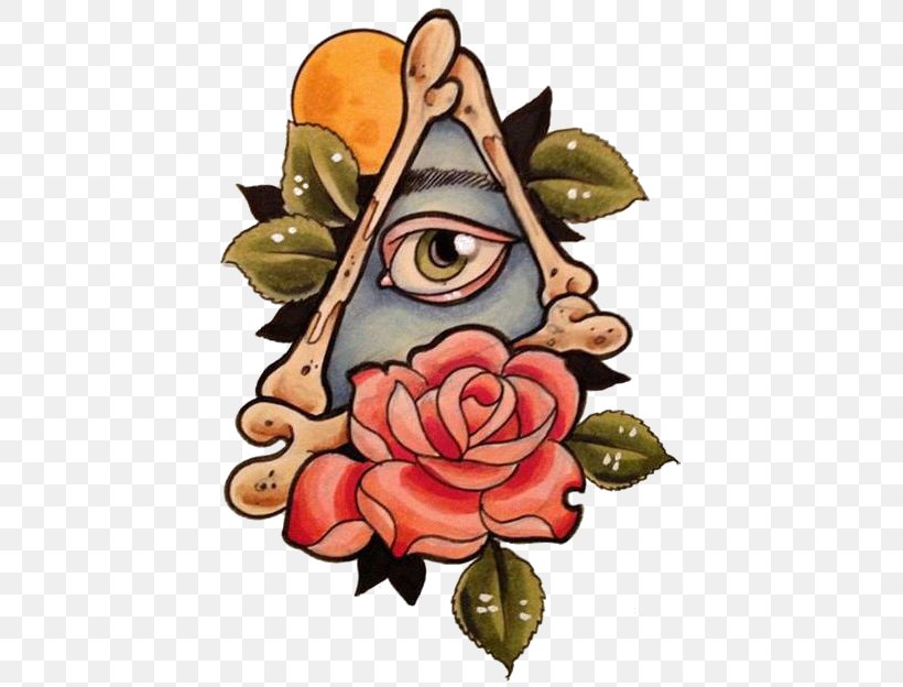 Eye Of Providence Tattoo Clip Art, PNG, 437x624px, Eye Of Providence, Arm, Art, Brouillon, Edge Download Free