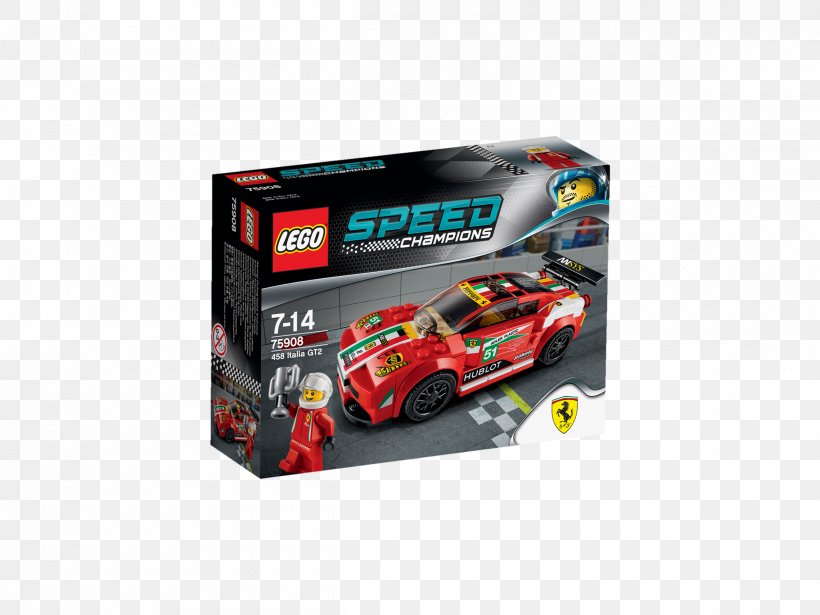 Ferrari 458 LaFerrari Car LEGO 75908 Speed Champions 458 Italia GT2, PNG, 2400x1800px, Ferrari, Automotive Design, Car, Ferrari 458, Ferrari 458 Italia Gt2 Download Free