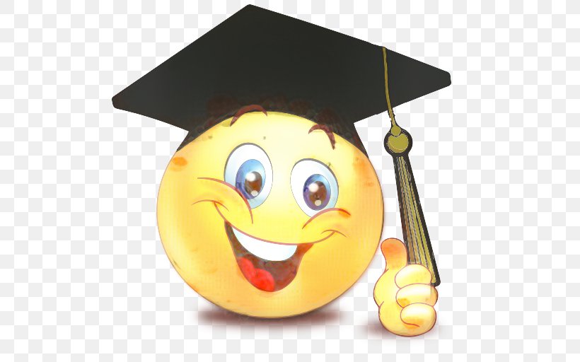 Happy Face Emoji, PNG, 512x512px, Emoticon, Academic Degree, Cartoon, Diploma, Emoji Download Free