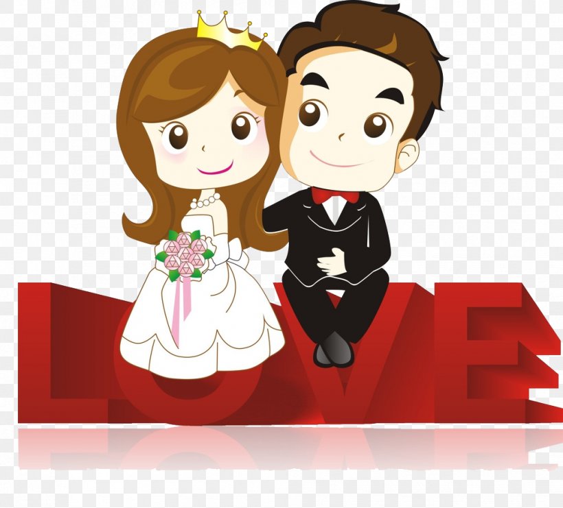 Marriage Cartoon Wedding Photography, PNG, 1007x910px, Watercolor, Cartoon, Flower, Frame, Heart Download Free