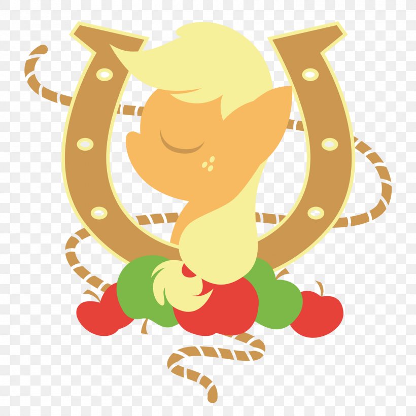 Applejack Rainbow Dash Pony Horse, PNG, 1500x1500px, Watercolor, Cartoon, Flower, Frame, Heart Download Free