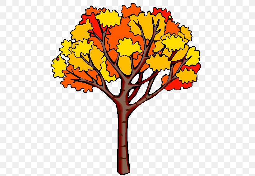 Autumn Tree Clip Art, PNG, 490x566px, Autumn, Artwork, Autumn Leaf Color, Branch, Flora Download Free