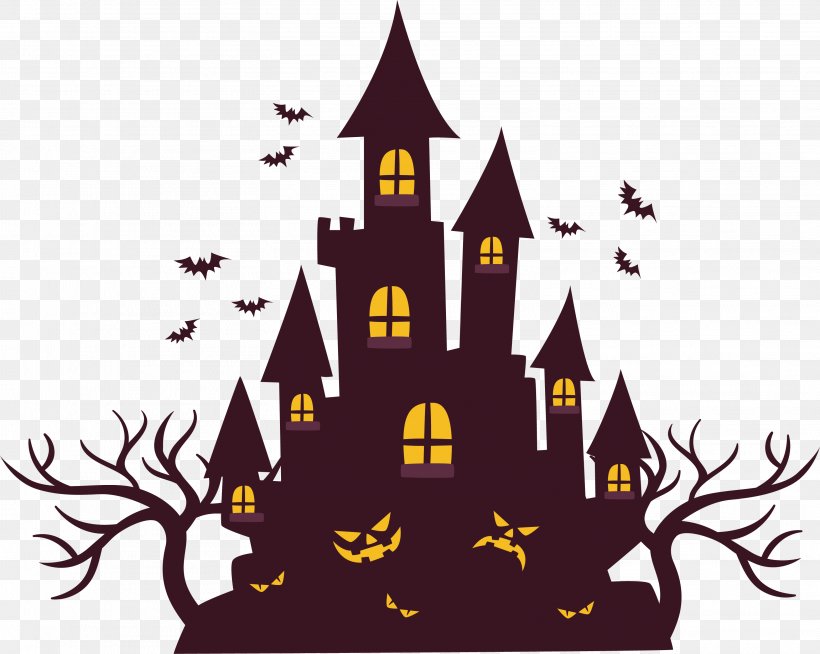 Black Magic Castle, PNG, 3122x2492px, Halloween, Black Magic, Christmas, Christmas Decoration, Christmas Ornament Download Free