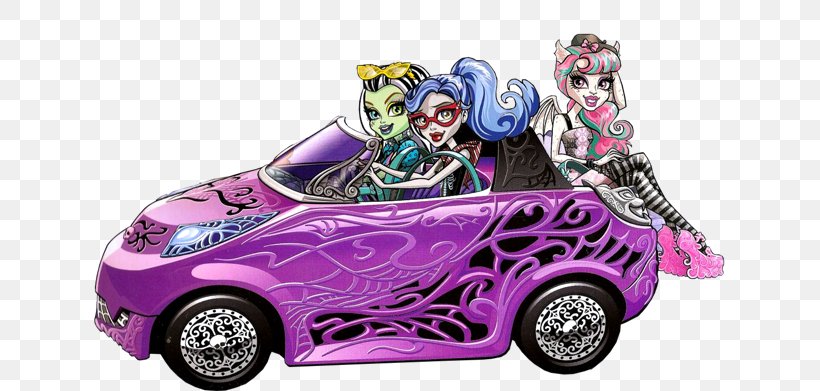 monster high scaris car