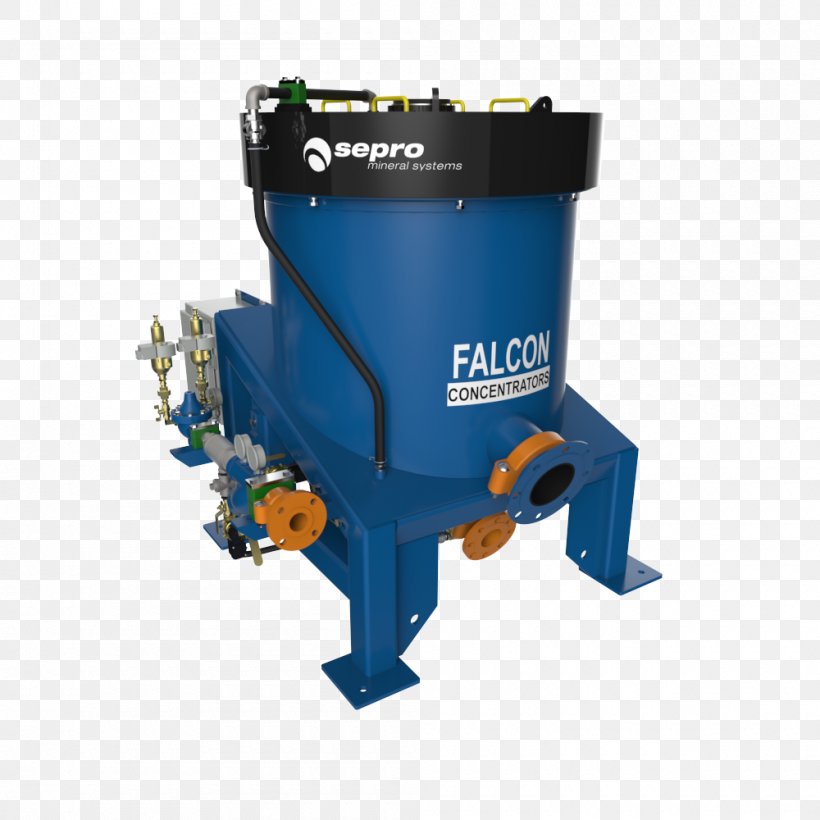 Sepro Mineral Systems Corp. Mineral Processing Industry, PNG, 1000x1000px, Sepro Mineral Systems, Compressor, Construction Aggregate, Cylinder, Gold Download Free