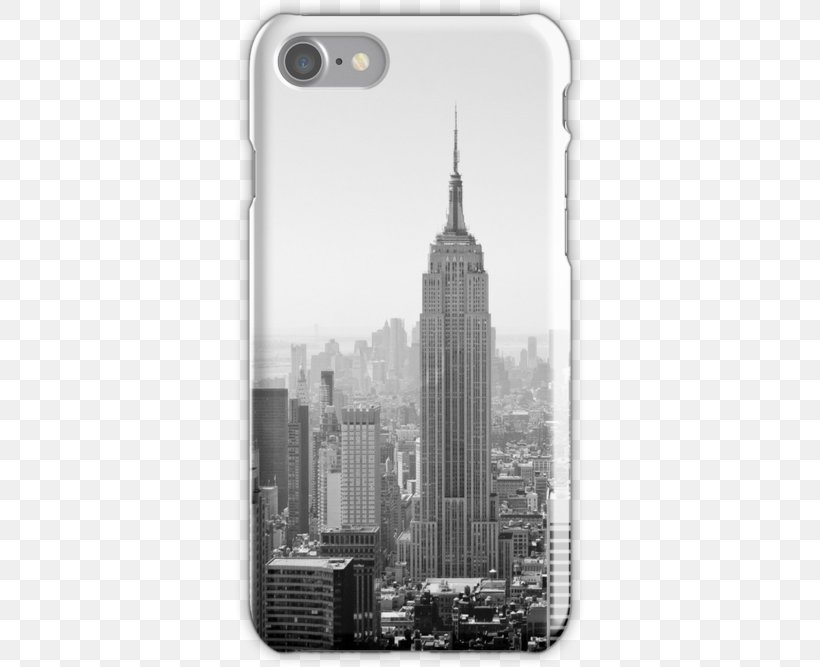 Empire State Building Skyline Skyscraper Panorama, PNG, 500x667px, Empire State Building, Beach Towel, Black And White, Building, City Download Free