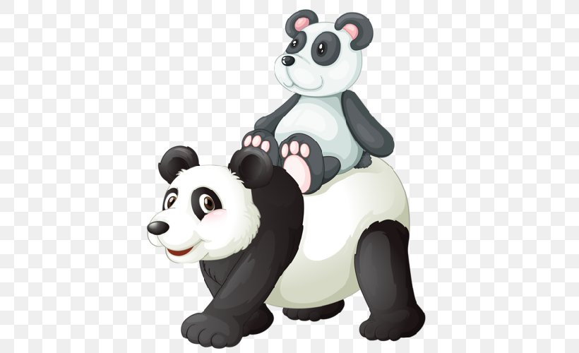 Giant Panda Bear Red Panda, PNG, 500x500px, Giant Panda, Bear, Carnivoran, Cartoon, Cuteness Download Free
