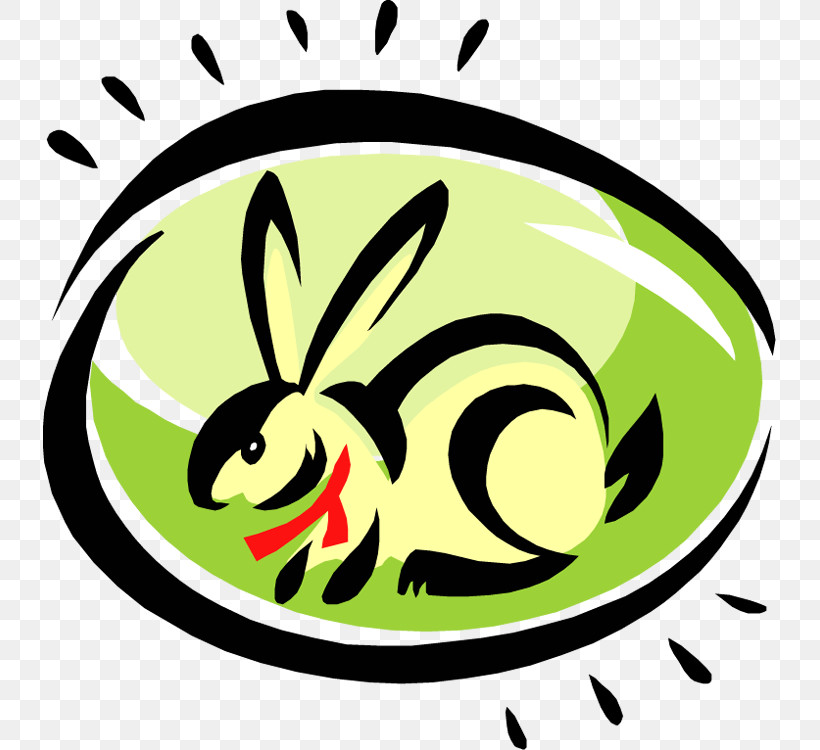 Oval Line Art Rabbit, PNG, 733x750px, Oval, Line Art, Rabbit Download Free