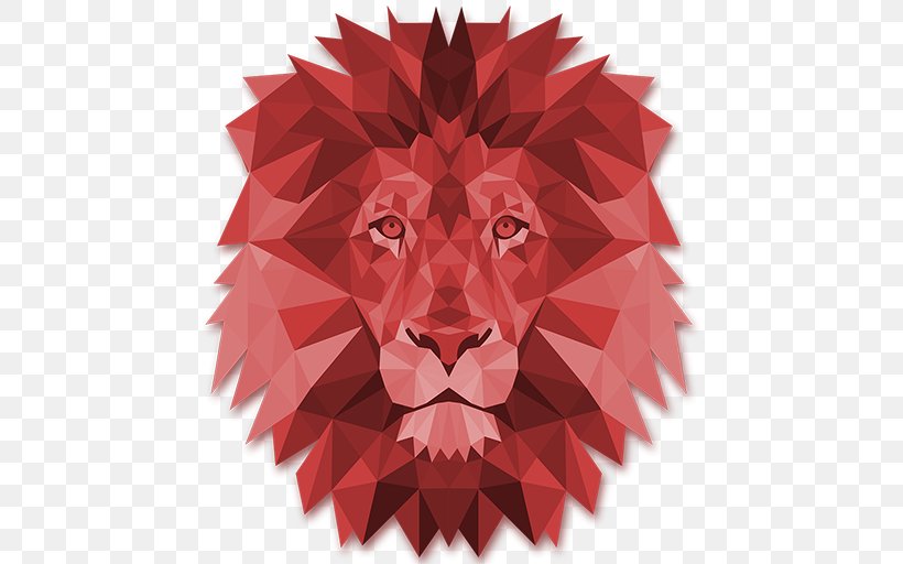 Sea Lion Geometry Printing Polygon, PNG, 512x512px, Lion, Art, Big Cats, Carnivoran, Carnivore Download Free