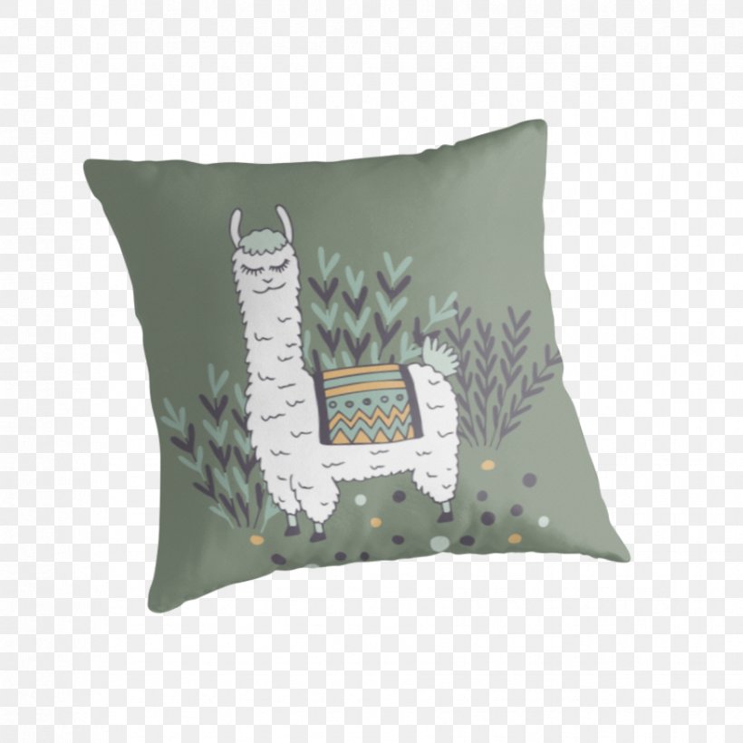 Cushion Throw Pillows Llama Redbubble, PNG, 875x875px, Cushion, Llama, Pillow, Redbubble, Tasche Download Free