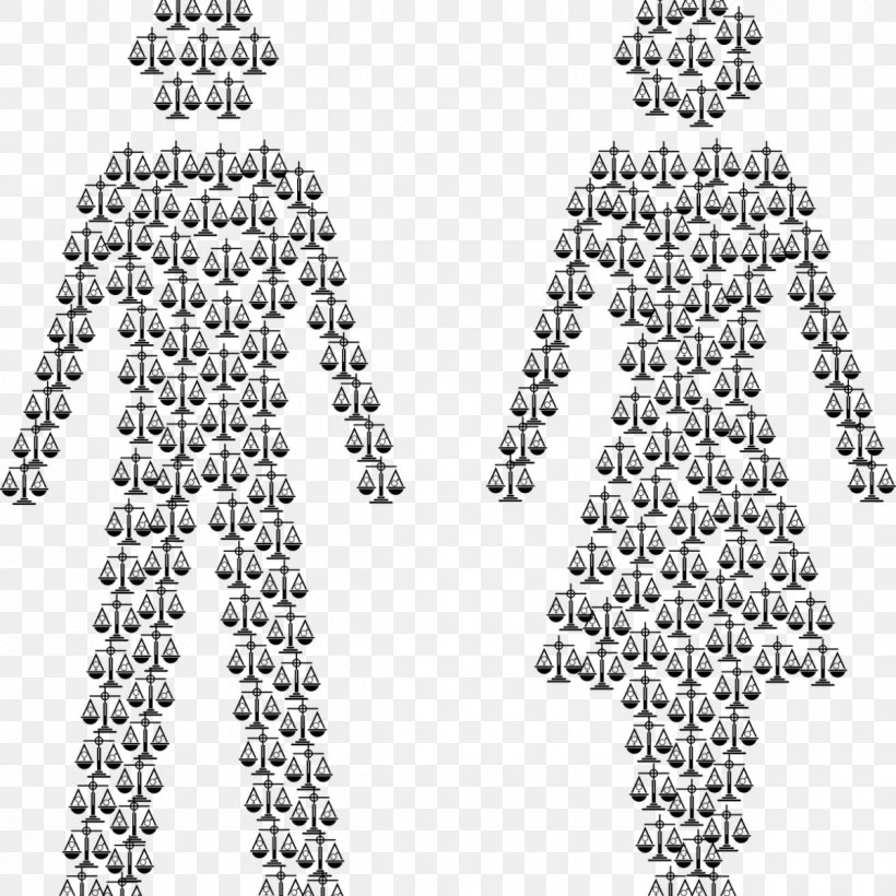 Gender Symbol Gender Equality Social Equality Female, PNG, 1200x1200px, Gender Symbol, Black And White, Body Jewelry, Clothing, Divorce Download Free