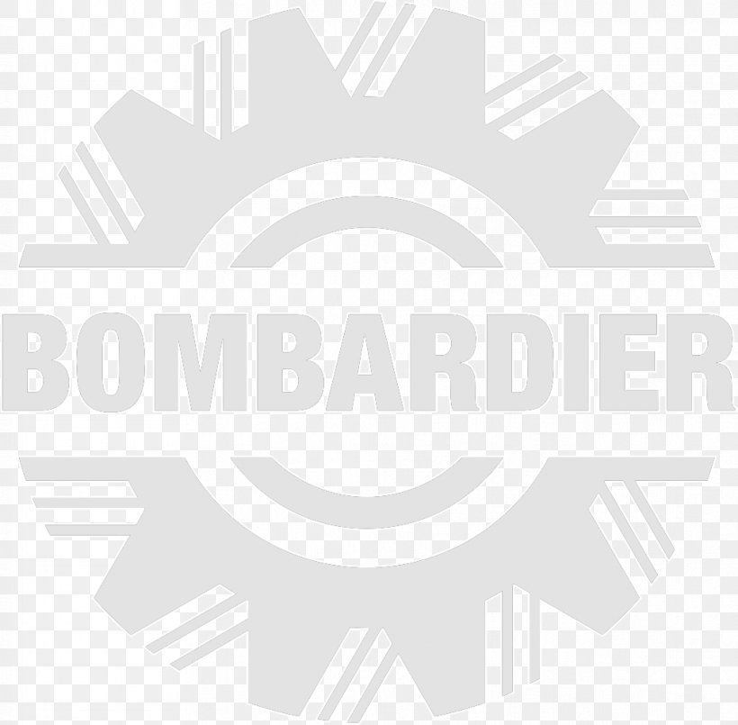 Logo Brand White Font, PNG, 1013x995px, Logo, Area, Black, Black And White, Bombardier Aerospace Download Free