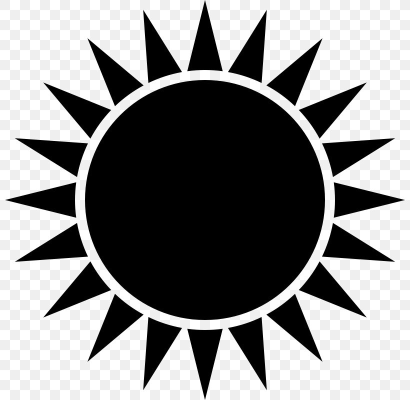 Sunlight Clip Art, PNG, 800x800px, Light, Black, Black And White, Icon Design, Monochrome Download Free