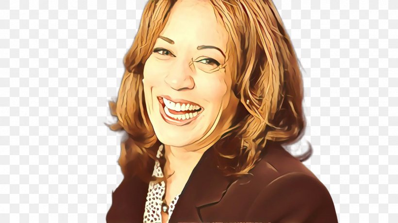Tooth Cartoon, PNG, 1334x749px, Kamala Harris, America, American Politician, Blond, Brown Download Free