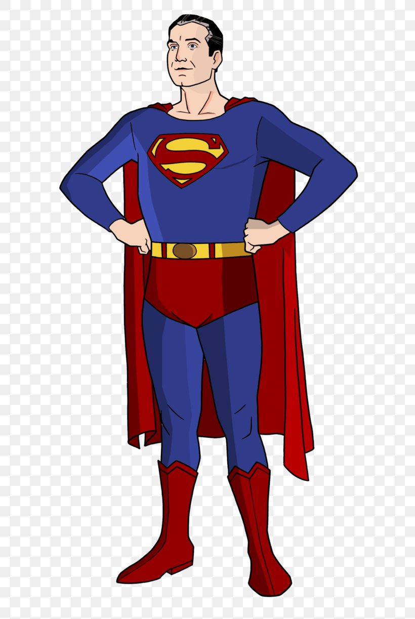 George Reeves Superman Logo Batman DeviantArt, PNG, 653x1223px, George  Reeves, Art, Batman, Comics, Costume Download Free