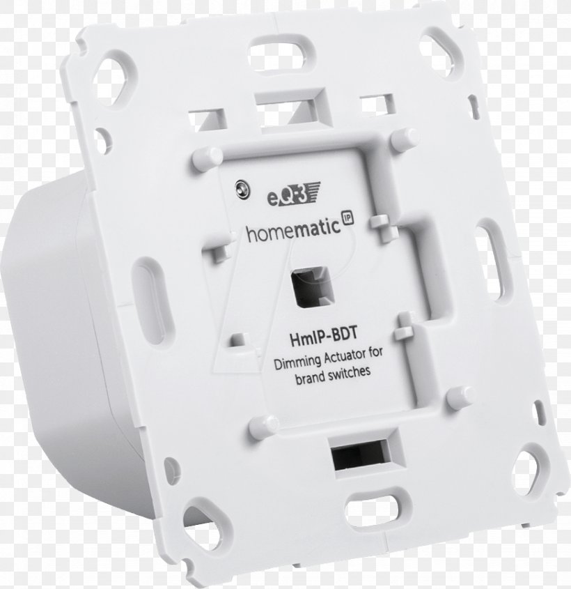 Homematic IP Wireless Dimmer Actuator HmIP-BDT Home Automation Kits Electrical Switches EQ-3 AG, PNG, 873x900px, Dimmer, Actuator, Electrical Switches, Electronic Component, Electronic Device Download Free