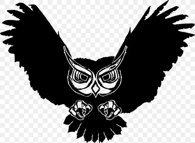 Owl Bird Clip Art, PNG, 999x736px, Owl, Beak, Bird, Bird Of Prey, Black And White Download Free