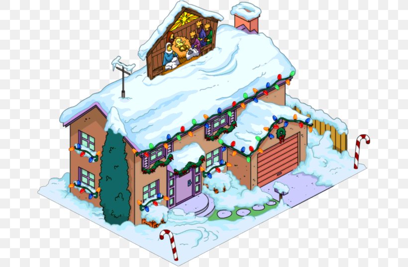The Simpsons: Tapped Out The Simpsons Game Ned Flanders Family Guy: The Quest For Stuff Springfield, PNG, 672x538px, Simpsons Tapped Out, Building, Christmas, Family Guy, Family Guy The Quest For Stuff Download Free