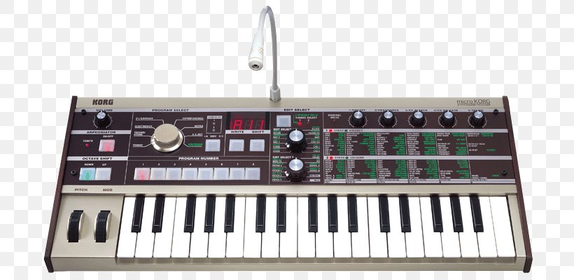MicroKORG Korg Kronos Sound Synthesizers Analog Modeling Synthesizer, PNG, 718x400px, Watercolor, Cartoon, Flower, Frame, Heart Download Free