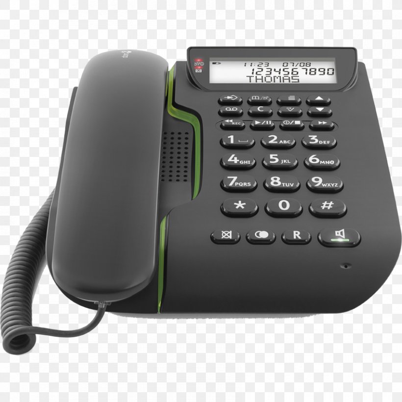 Telephone Answering Machines Home & Business Phones DORO Doro Comfort 3000, PNG, 850x850px, Telephone, Analog Signal, Analog Telephone Adapter, Answering Machine, Answering Machines Download Free